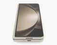 Samsung Galaxy Z Fold 5 Cream Modello 3D